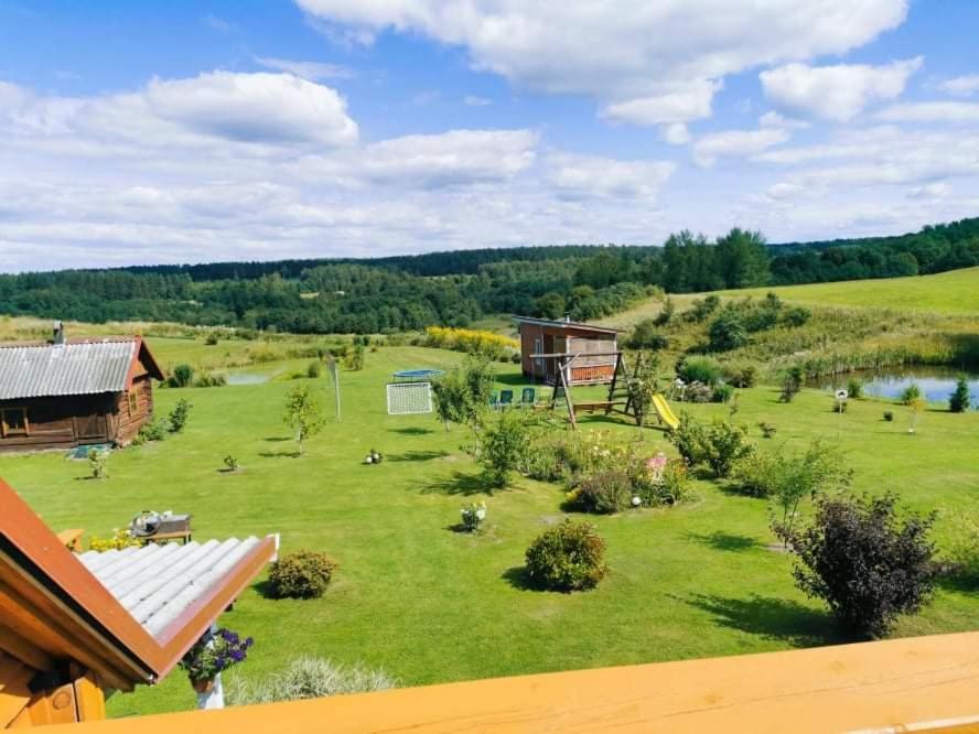 Вилла Zalioji Padustis Экстерьер фото